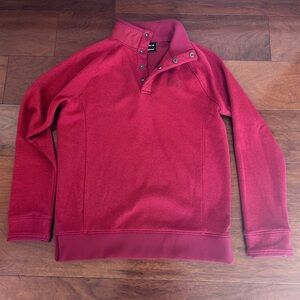 Under Armour boys 1/4 button collar sweater shirt size medium